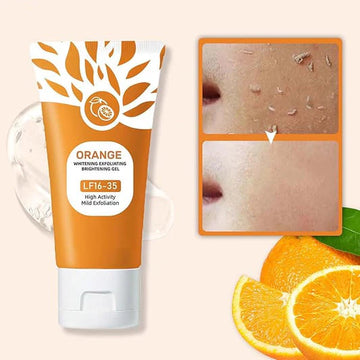 Orange Exfoliating Gel Scrub for Face and Body
